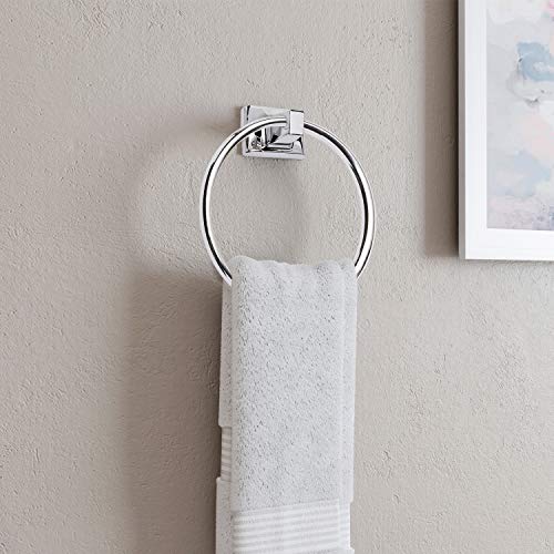 Design House Millbridge Towel Ring - Polished Chrome Wall Mount Holder