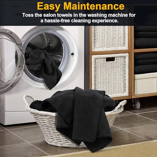 UNIMADE Microfiber Salon Towels – 2 Pack, 16x29 inches, Soft & Absorbent