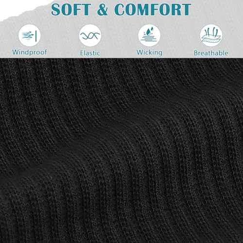 Black Wide Grommet Headband 2PCS - Y2K Punk Grunge Hair Accessories