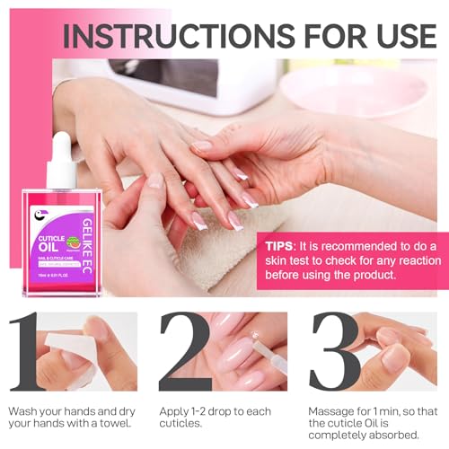 Gelike EC Cuticle Cream & Nail Treatment Balm 20g - Moisturizing Repair