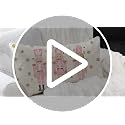 Pink Christmas Tree Pillow Cover 12x20 Snowflake Holiday Decor - Pack of 1