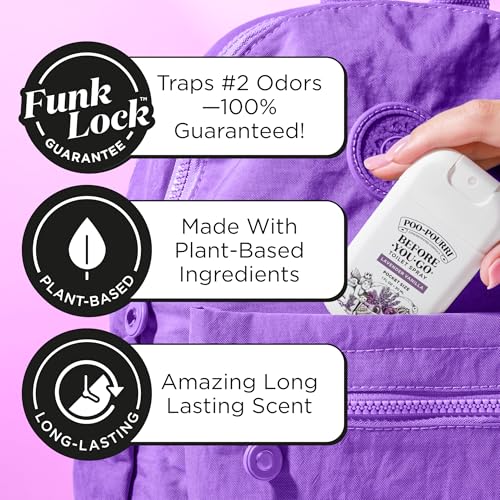 Poo-Pourri Lavender Vanilla Pocket Toilet Spray - 1 Fl Oz
