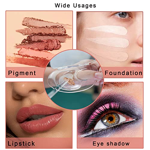 Transparent Acrylic Makeup Mixing Palette for Foundation and Cosmetics
