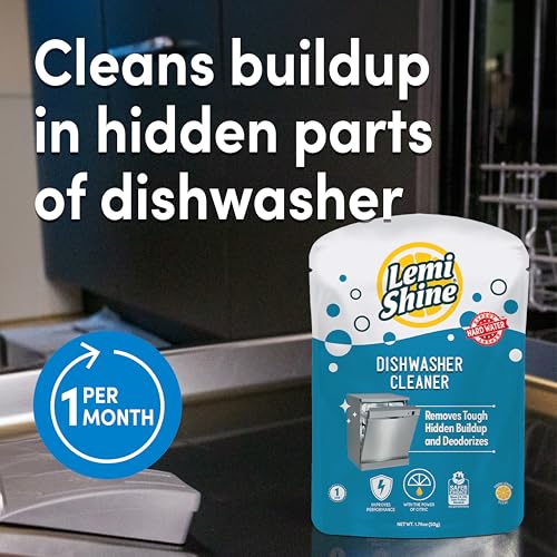 Lemi Shine Natural Dishwasher Cleaner & Deodorizer 1.76 oz - Pack of 1