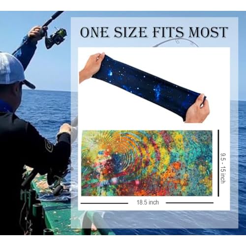 6 Pack Neck Gaiters Tube UV Face Mask Bandana Balaclava Shiesty Magic Scarf Headwear Headbands Wraps for women