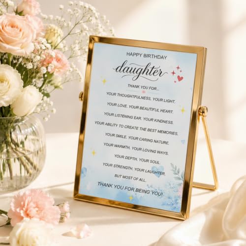 Heartfelt Birthday Card for Daughter | Special Milestone Celebrations
