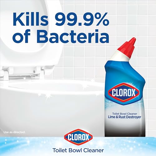 Clorox Toilet Bowl Cleaner - Lime & Rust Destroyer, 24 oz