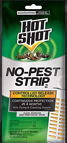 Hot Shot No-Pest Strip - Kills Flying & Crawling Insects, 2.29 oz