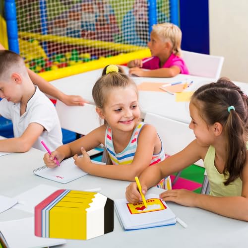 50 Pcs Pencil Shaped Napkins - Back to School Party Decor & Supplies
