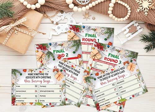 Christmas Family Feud Quiz Game - Holiday Party Trivia & Family Activity - Feud Quiz07