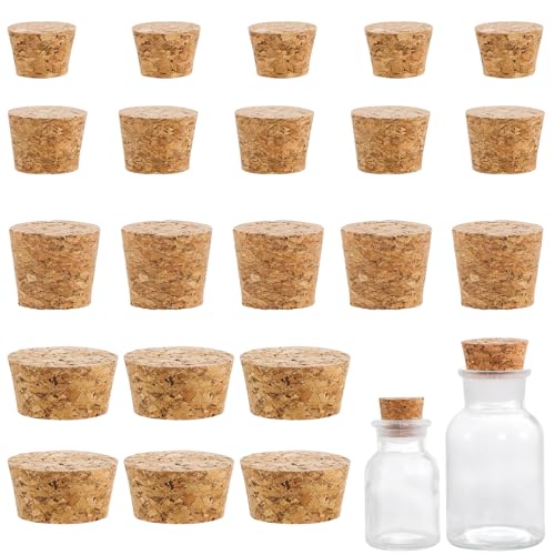 Impnit 20 Pack Natural Cork Stoppers - 4 Sizes for Wine & Crafts (Variation of THIS listing)
