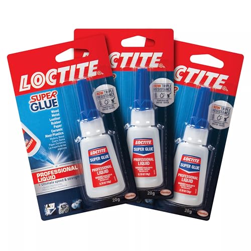 Loctite Super Glue Professional 20g - Heavy-Duty Clear Adhesive