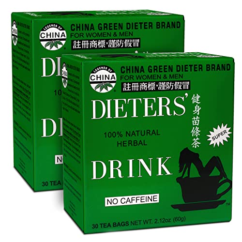 Uncle Lee's Dieters Detox Herbal Tea - 60 Count (2 Boxes of 30 Tea Bags)