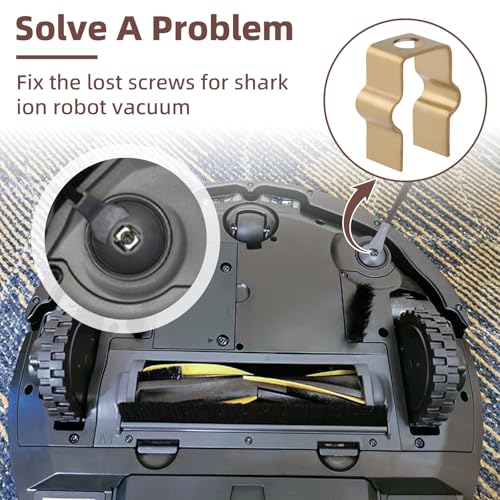 Robot Vacuum Replacement Mount Clips for Shark IQ & AV2501S - 4 Pack