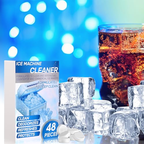 Swiffen Ice Machine Cleaner Tablets - 48 Pack Descaler for Ice Makers