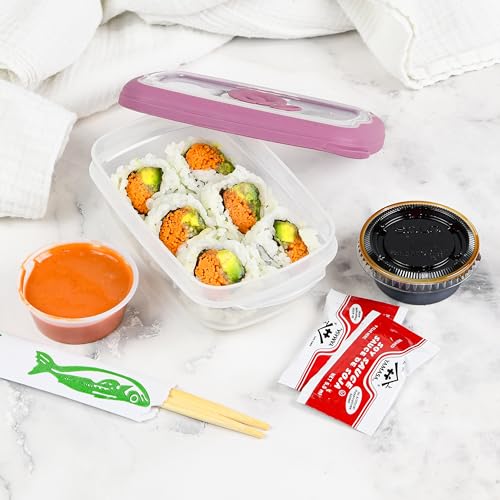 Tribello 8 OZ Microwave Food Storage Containers - 2 Pack