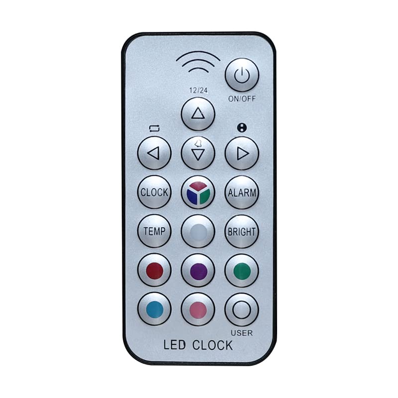 KOSUMOSU 3D Clock Accessories Set - White Neon Cable & Remote