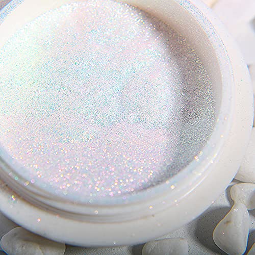 Magic Mirror Chrome Nail Powder Pearl Glitter Nail Art Pigment