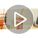 24 oz Christmas Cups with Lids & Straws - Gingerbread Style, 24 Pieces