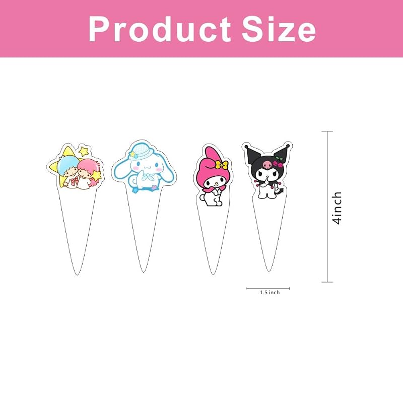 30pcs Kids Birthday Cake Decorations with Cupcake Toppers