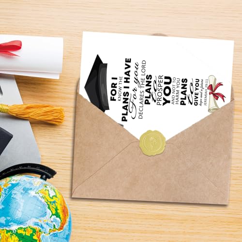 Christian Graduation Card 098 - Inspirational Gift for Students