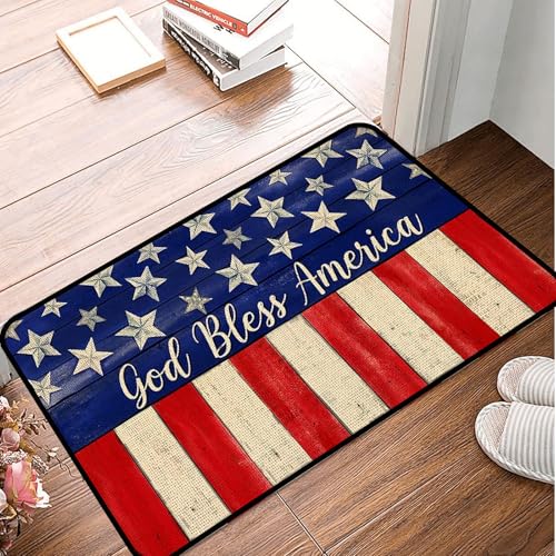 God Bless America Doormat - 250th Anniversary Welcome Mat