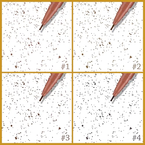3Pcs Freckle Pen Waterproof Long-Lasting Fake Freckles Makeup