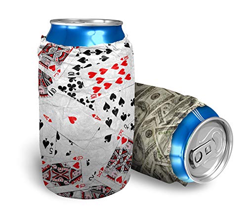 KoverUpz Insulated Can and Bottle Cooler Sleeve - Cash Money Tyvek