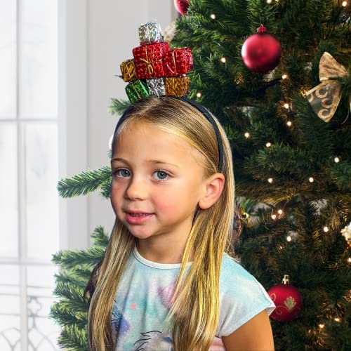 Needzo Colorful Christmas Headband Festive Holiday Party Accessory