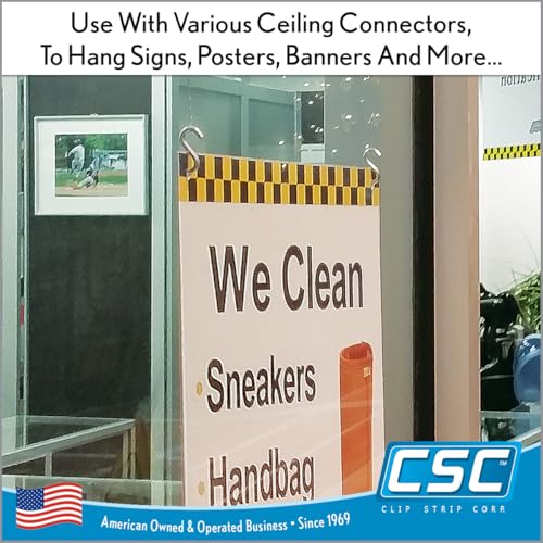 100 Pack Stainless Steel S Hooks for Hanging Plants & Utensils