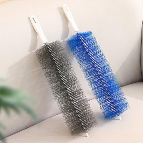 Flexible Cobweb Duster Cleaning Brush - 2 Pack for Fans & Shutters