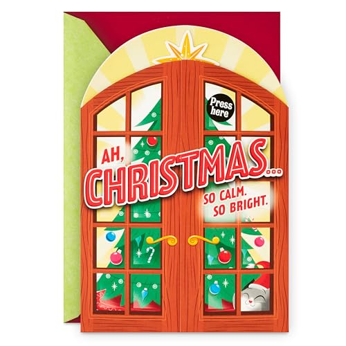 Hallmark Funny Christmas Cat Musical Greeting Card