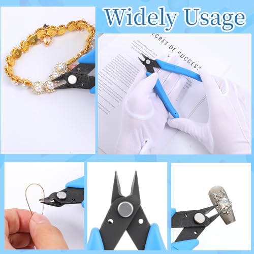 LIQWEI Manicure Nail Pliers for Rhinestones and Gems Removal