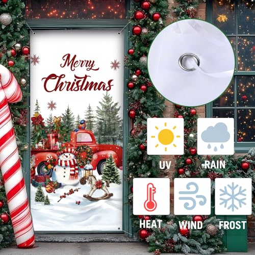 12 Pcs Seasonal Door Cover Set - Fall Halloween Decoration with Classic Design