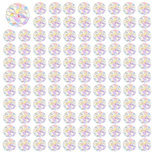 96 PCS Colorful Bird Window Decals - Strike Prevention Suncatchers
