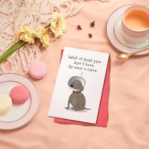 Ogeby Funny Get Well Soon Card for Man & Woman - Variation #623