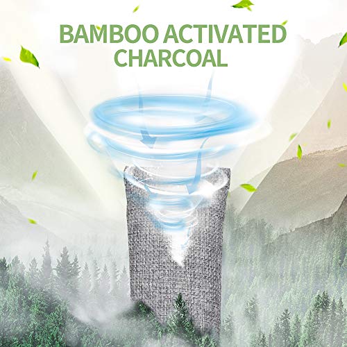 Vitscan Bamboo Charcoal Air Purifying Bags - 6 Pack Natural Deodorizer