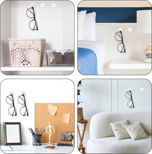 Mabor 6-Piece Sunglass Wall Organizer with Adhesive Mount
