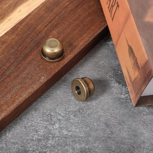 Bronze Lamp Finials - 2 Pack, Easy Install Decorative Knobs