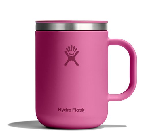 Hydro Flask Coffee Mug – Insulated Stainless Steel, Non Spill, Leak Resistant Travel Mug 24 Oz Reef Pink