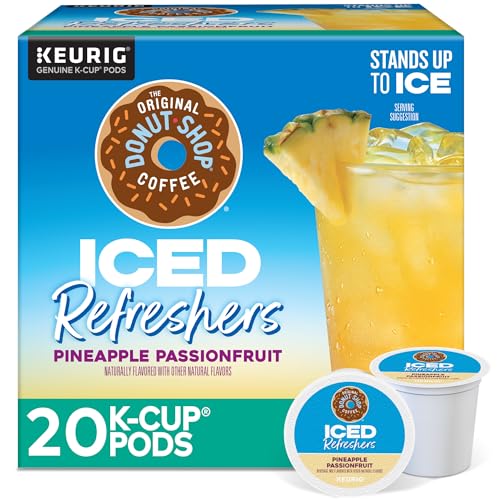 The Original Donut Shop Iced Refreshers, Pineapple Passionfruit, 20 K-Cup Pods
