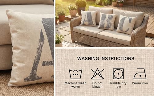 EvZ Graffiti Letter S Pillow Cover - 18x18 Inch Colorful Cushion Case