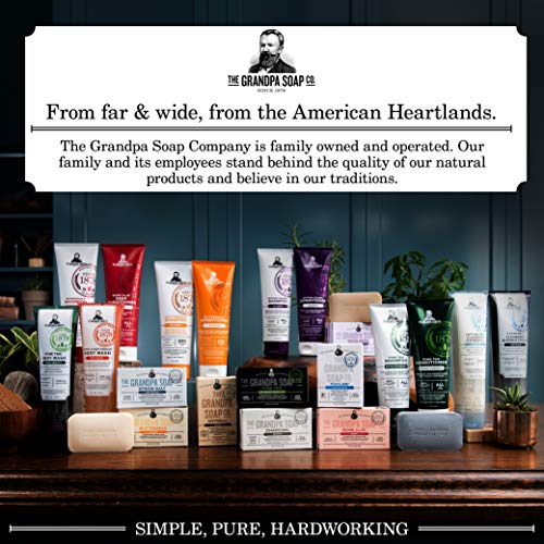 Grandpa's Pine Tar Soap - Medium Size 3.25 oz Natural Bar Soap