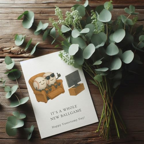 Funny Vasectomy Day Card – Humorous Snip Snip Greeting Card