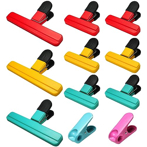 Aranray 11-Piece Heavy-Duty Chip Clips Set - Airtight Food Bag Sealers