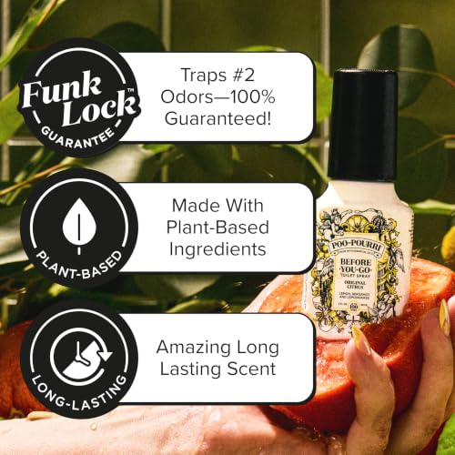 Poo-Pourri Before-You-Go Toilet Spray, Original Citrus, 2 Fl Oz