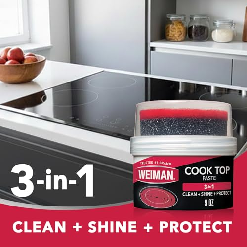 Weiman Cooktop Cleaner Paste for Glass & Ceramic Ranges