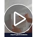BLOUROOS Magnetic Straw Holder for Cabinet & Counter Storage