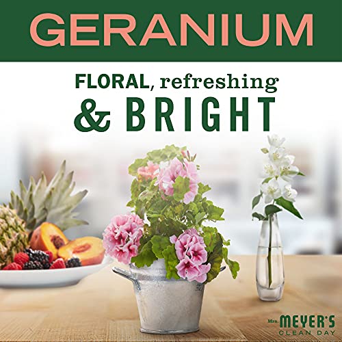 Mrs. Meyer's Clean Day All-Purpose Cleaner, Geranium, 16 Fl Oz (Pack of 2)
