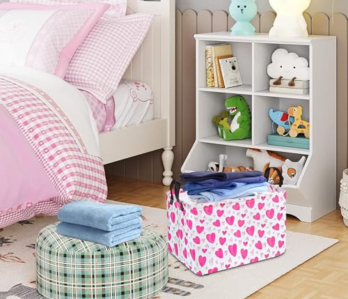 DUYIY Rectangle Storage Basket - Collapsible Laundry Hamper & Organizer